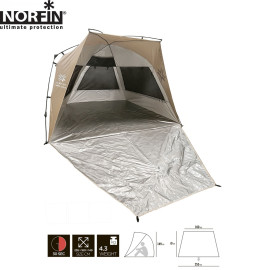 Тент-шатер полуавтоматический Norfin Summer Silver